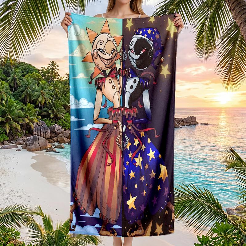 Sundrop Moondrop Fashion Beach Towel: Ideal for Summer Adventures Soft, absorbent and quick drying suitable for swimming and bathing