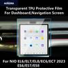 For NIO EL6/EL7/EL8/EC6/EC7  Dashboard,Navigation Screen Transparent TPU Protective Film Anti-scratch Accessories Refit