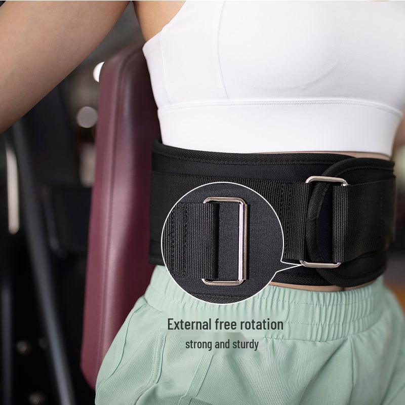 Adjustable Weightlifting Back Support Belt for Squats and Deadlifts