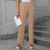Women's Straight Pants Fashion Casual Pants Nine Point Harlan Pants