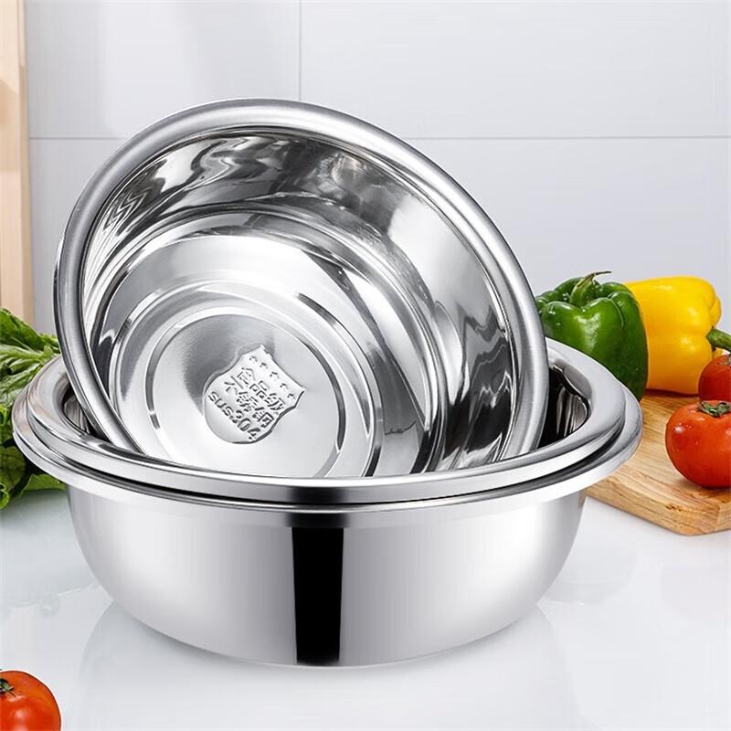 Danshi Zhiyuan Thickened 304 Stainless Steel Multi-Purpose Basin