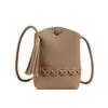 Single-shoulder Commuting Small Square Bag A Niche Design Fashionable and Simple Fringed Crossbody Bag