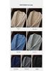 Men's Soft Cashmere Cardigan: Skin-Friendly, Thick Cable Knit, Shawl Collar Sweater.