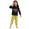 Children's  Boys And Girls Thin Two-piece  Long-sleeved Pants Two-piece