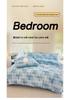 Winter Rabbit Fur & Milk Velvet Four-Piece Bedding Set with Fleece Duvet Cover - High GSM, Perfect for Dormitory.