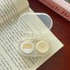 Compact Care Box Compact Contact Lens Case Cartoon Lens Box Hygienic Animal Avatar Lens Holder For Bathroom Handbag Office