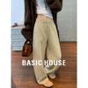 Basic House Women's High-Waisted Straight-Leg Sweatpants
