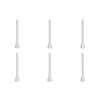 50Pcs Golf Tee Holder Maple Wood White Long Ball Base Set Kit for Outdoor Sports 70mm  2.76in