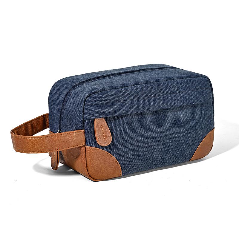 

Retro Men s Large Capacity Toiletry Bag - Multi-functional and Portable Makeup and Storage Bag 25*11.5*14 cm
