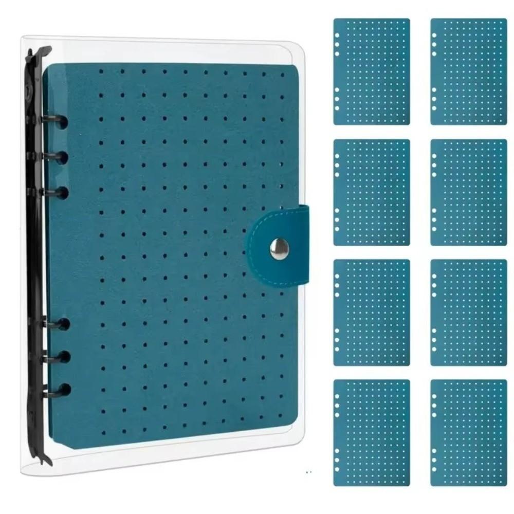 Dust-proof Brooch Display Board 8 Pages Badges Collection Book  Home Accessory