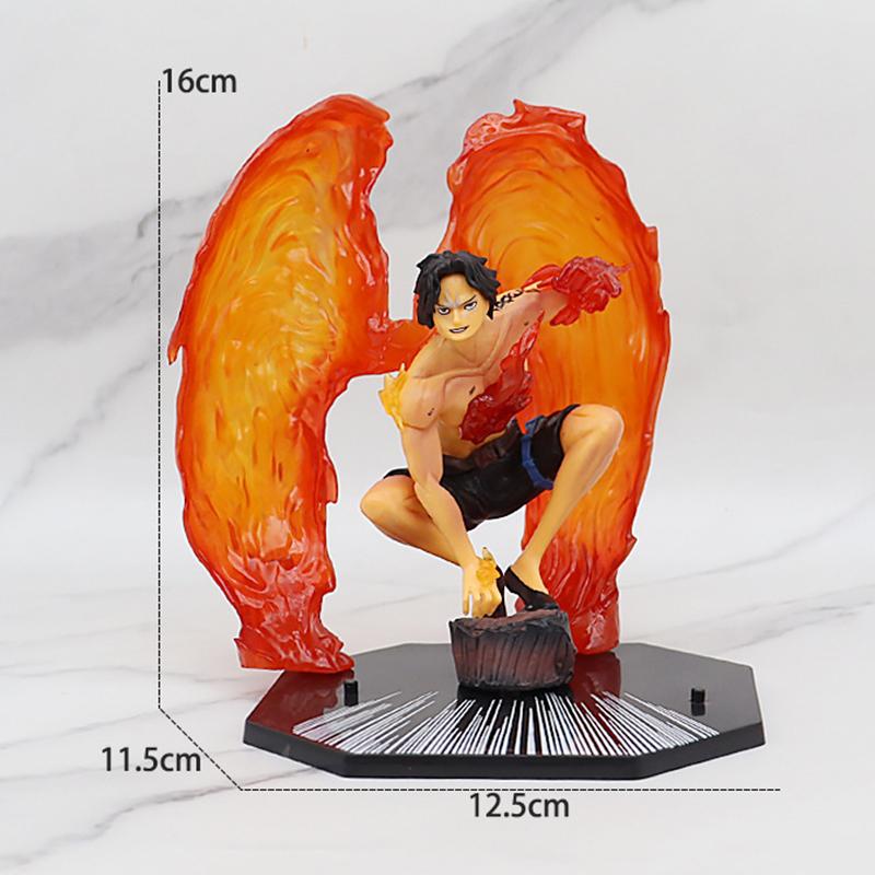 One Piece Luffy Roronoa Zoro Sabo Figure Toys Portgas D Ace Vinsmoke Sanji PVC Figurine Action Collection Anime Model Dolls Gift