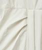 Noir For Woman Cotton Nylon Draping Dress (Ivory)