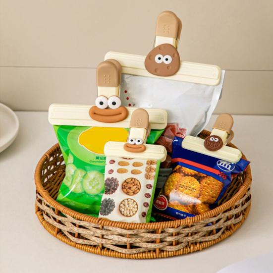 Sealing Clip Cute Airtight Bag Clips Moisture-resistant Bag Clip Sealers