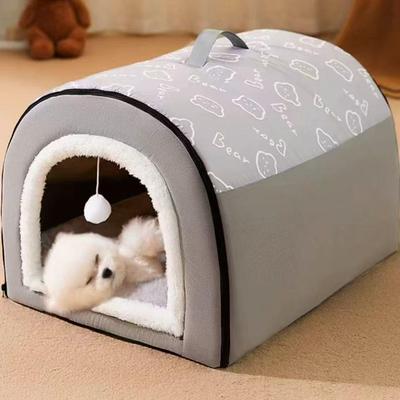 Washable Large Dog Mat - Winter Warm Doghouse Kennel Bed for Large Breeds