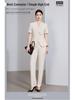 Elegant Women's Summer Suit: Professional Two-Piece Skirt Set for Salon Work