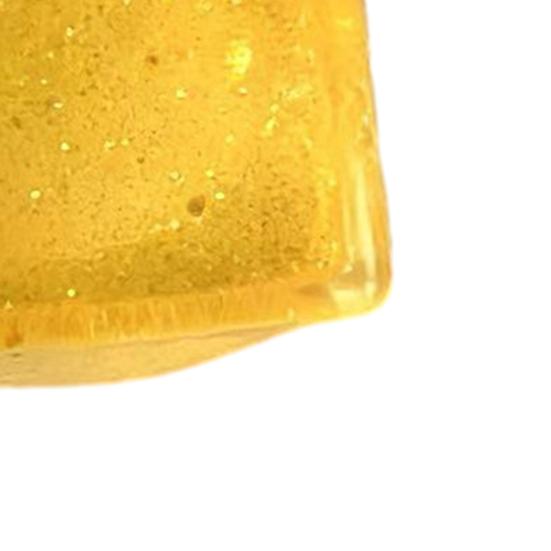 Glitter Rectangle Squeeze Toy Soft Stretchy Slow Rising Clear Rectangle Sensory Toy Anxiety Relief Stress Ball Classroom Prizes Party Favors