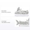 Slip-On 5 Toddler Leopard Shark Baby Sneakers Grey VN0A5DXG3WQ