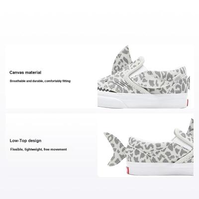 Zapatillas de deporte para bebé Slip-On 5 Toddler Leopard Shark en gris VN0A5DXG3WQ