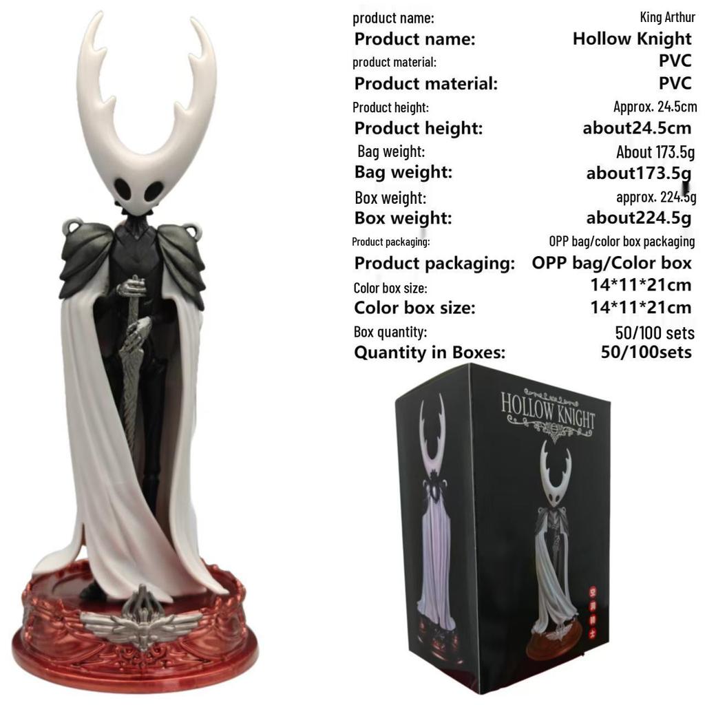 Hollow Knight: King & Pale Knight Desktop Figurine Set