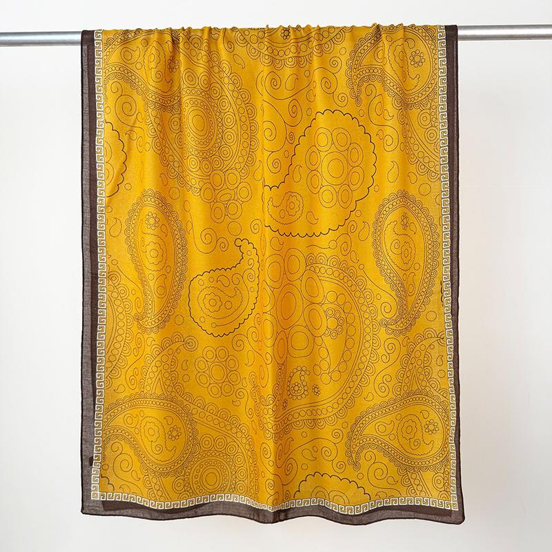 

Elegant Women Retro Silk Scarf Print Wrap Shawl Lady Bandanas Hijab Boho Long Scarve Pareo Headscarf Formal Occasion Fashion New One Size& 8Y