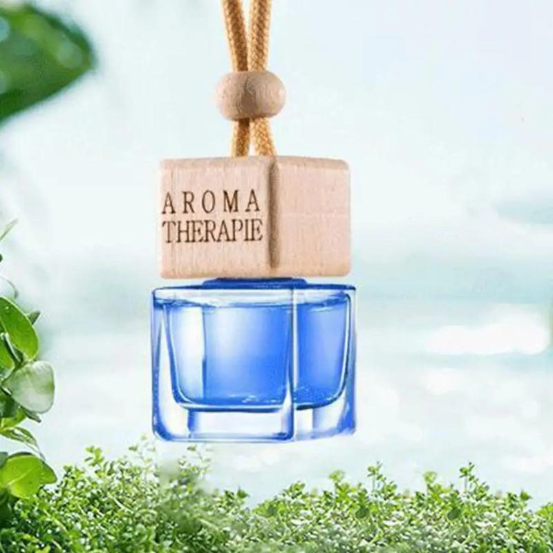 Auto Lufterfrischer Aromatherapie Duft Schmuck Anhänger Flasche Parfüm Diffusor Auto Hängend Parfüm Dekoration