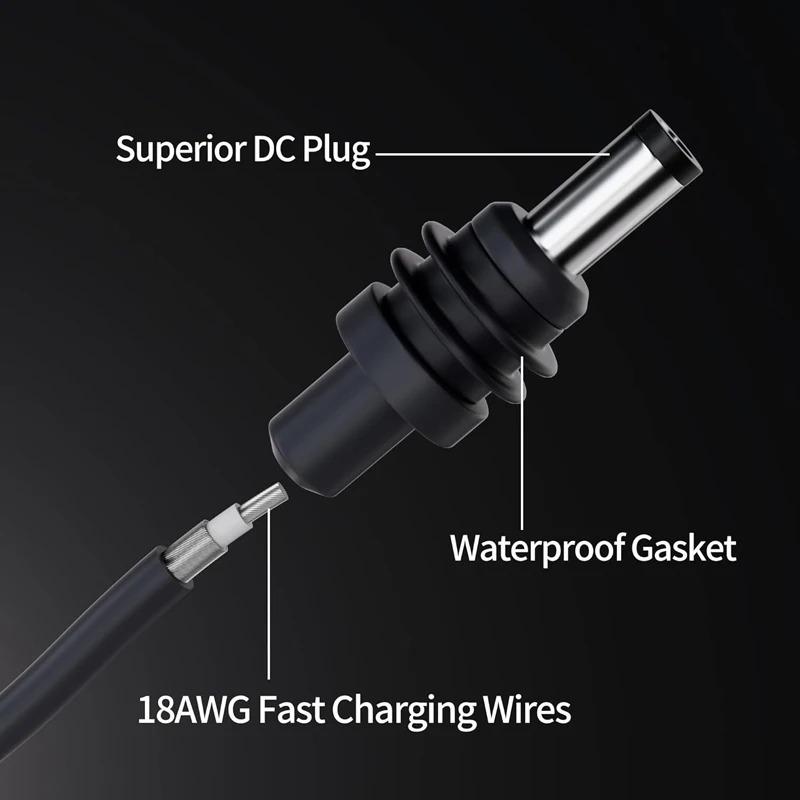 For StarLink Space-x Mini DC To DC-cable Waterproof Overload Short Circuit Protection SPX MINI Type-DC To DC Cable Fuel Injectors 6