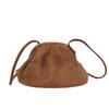New textured pleated cloud bag fashionable women's bag underarm bag dumpling bag casual clip bag