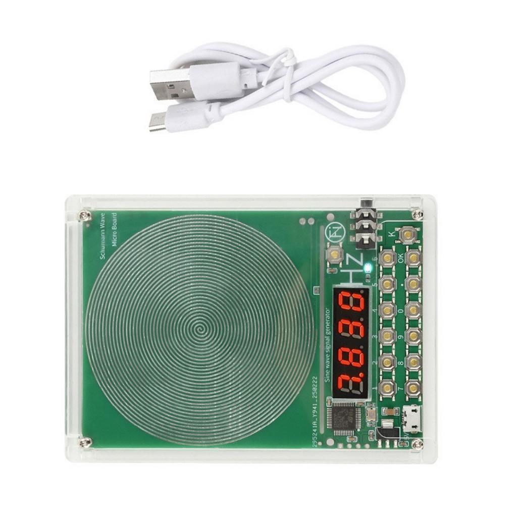 Adjustable Frequency Generator With 7.83Hz Earth Resonances Simulation High Precisions DSP Technology Stable Sine Waves Output