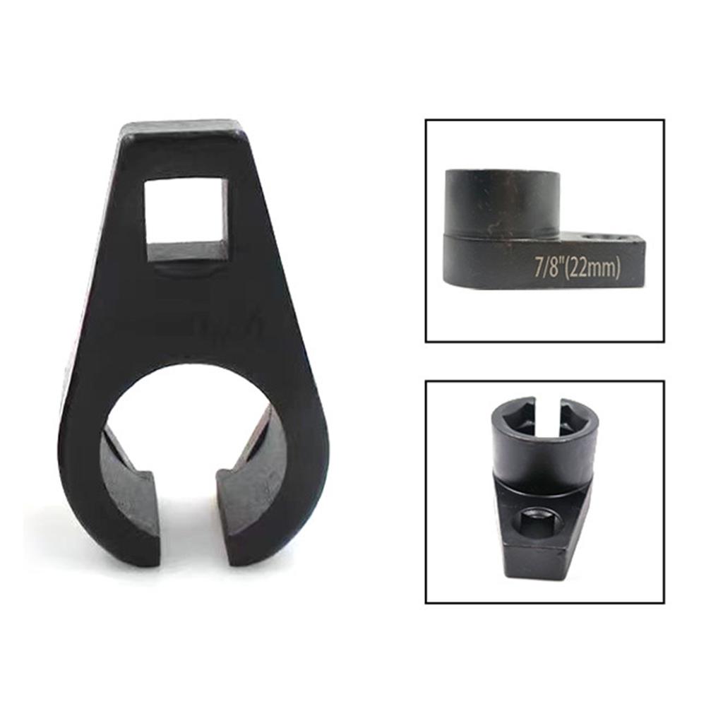 Oxygen Sensor Socket 22mm Corrosion Resistant Sturdy Steel Sensor Removal Tool Fit for Vehicle Oxygen Sensor Removal