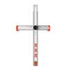 2 in 1 Drilling Positioning Ruler Combination Angles Ruler TShaped Ruler CabinetHardwareJig Drawer Installation A0KF