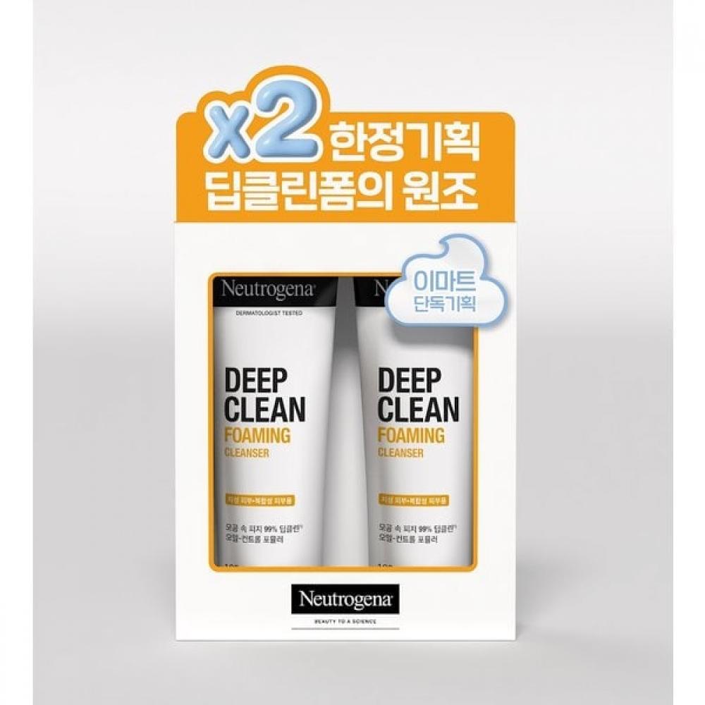 

Neutrogena Глубоко очищающая пенка для умывания 100 г 2 шт.