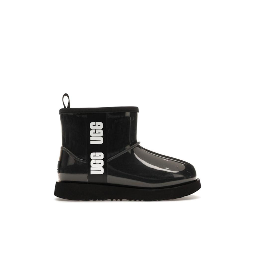 UGG Classic Clear Mini II Boot Kids Black Kids Sneakers 1112386K-BLK