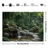 2D Stone Path Waterscape Portrait Photo Backdrop