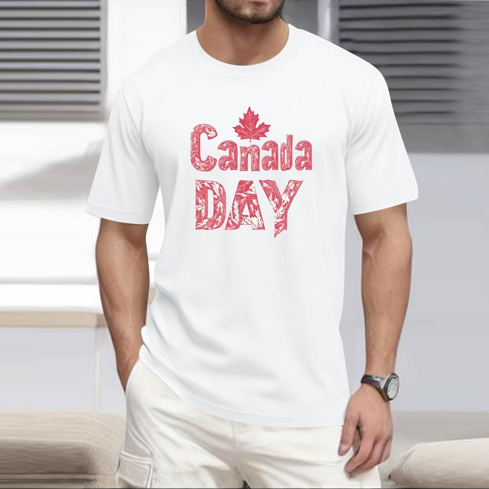 

Мужская повседневная футболка с круглым вырезом и короткими рукавами с принтом XL белый