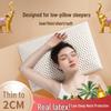 Ultra-Thin Natural Latex Neck Support Pillow for Children