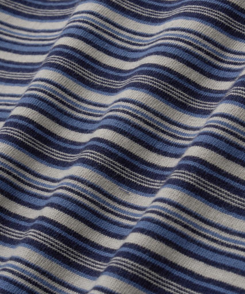 YALE Multi-Stripe T-Shirt_Navy