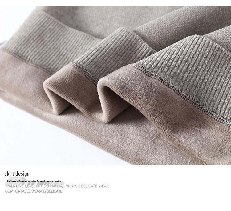 2025 Herren Einteiler Samtpullover: Trendiger Jugendstil, Plüschkaschmir, Ideal für Mittelschüler