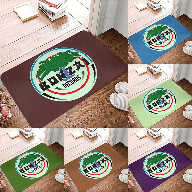 Disney Bonzai Records Door Mat Living Room Bedroom Bath Kitchen Entrance Floor Carpet Home Footpad Anti-slip Rug Decor