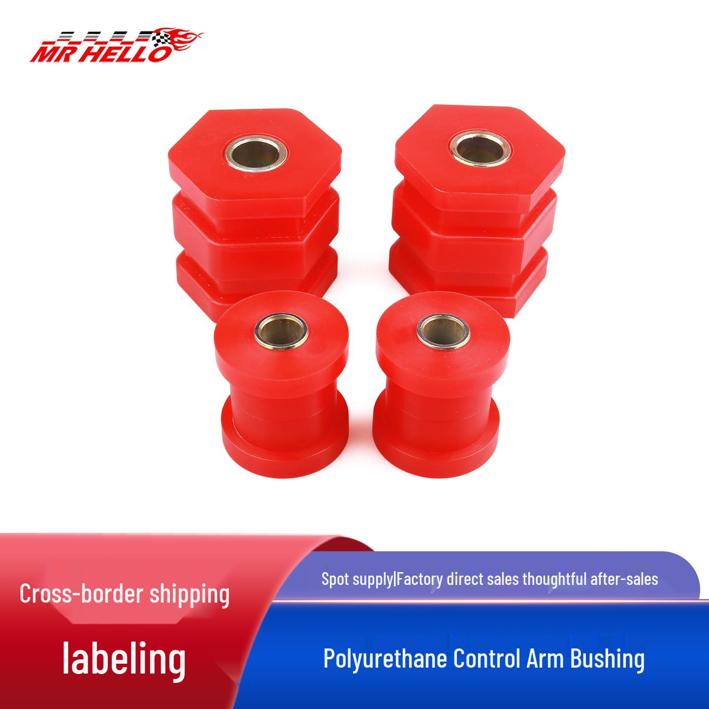 Polyurethane Front Lower Control Arm Bushing for Honda Civic EK (96-00) красный