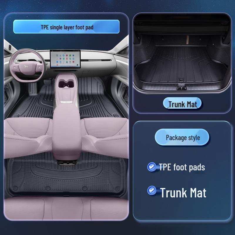 Xiaopeng M03 MAX TPE25 Floor Mats & Modification Accessories Set