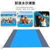 Waterproof Foldable Picnic Blanket Camping Beach Outdoor Use 210x200cm With Sandbags 2-4 Person
