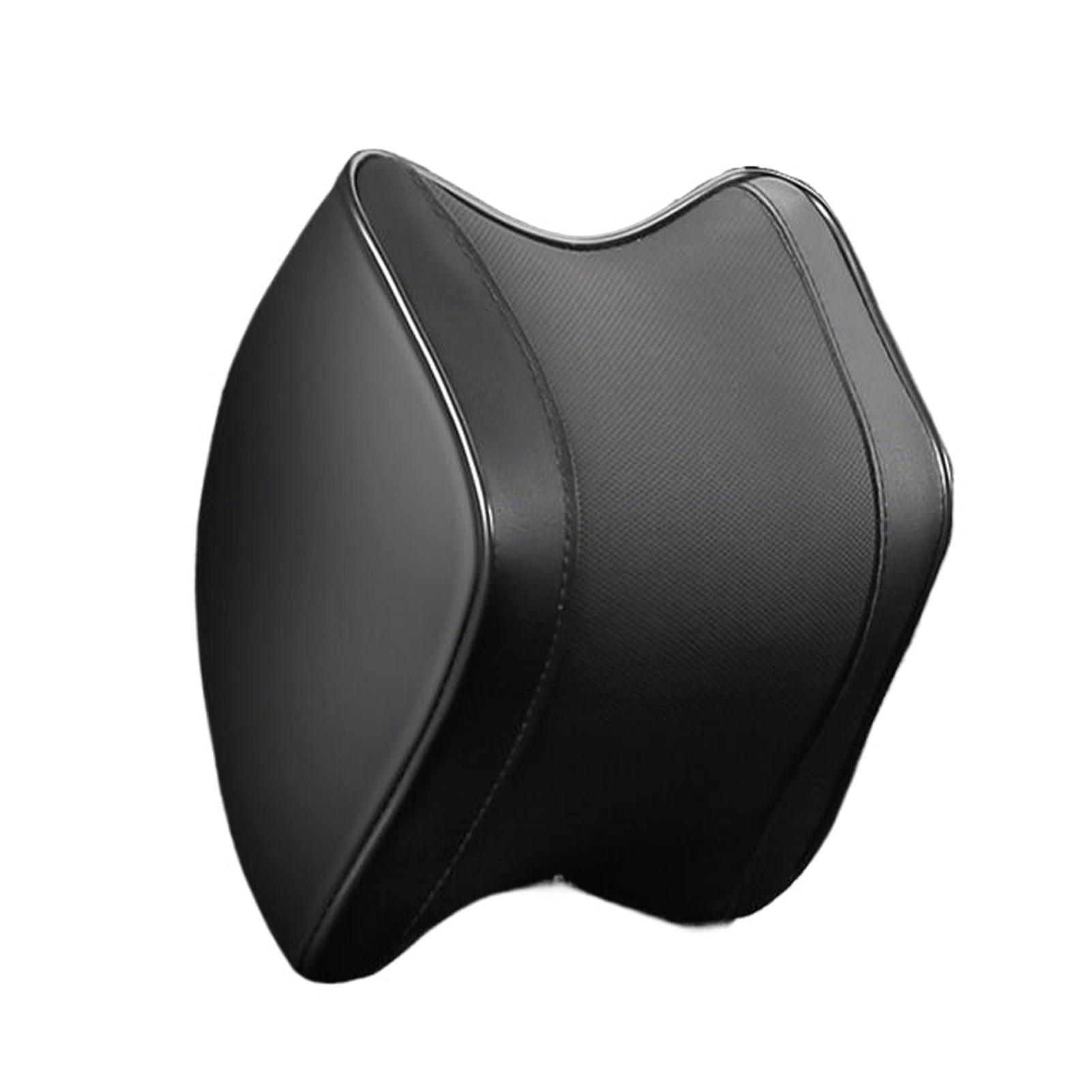 

Подушка-подголовник для автомобиля Comfort для взрослых и детей в дальних поездках предотвращает боль и скованность в шее чёрный