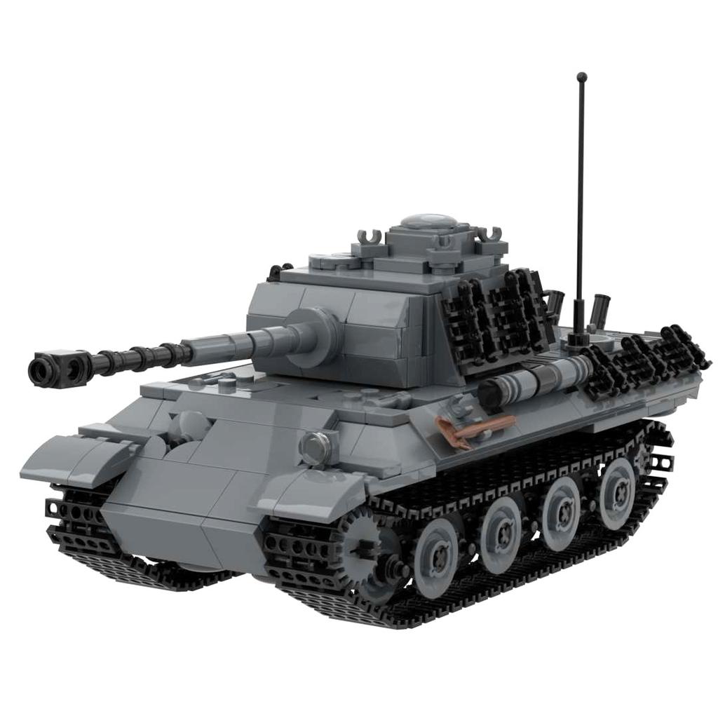 WW2 German Panther A G Tank Jagdpanther Destroyer Military Building Block Toy Command Army Bricks Model Set