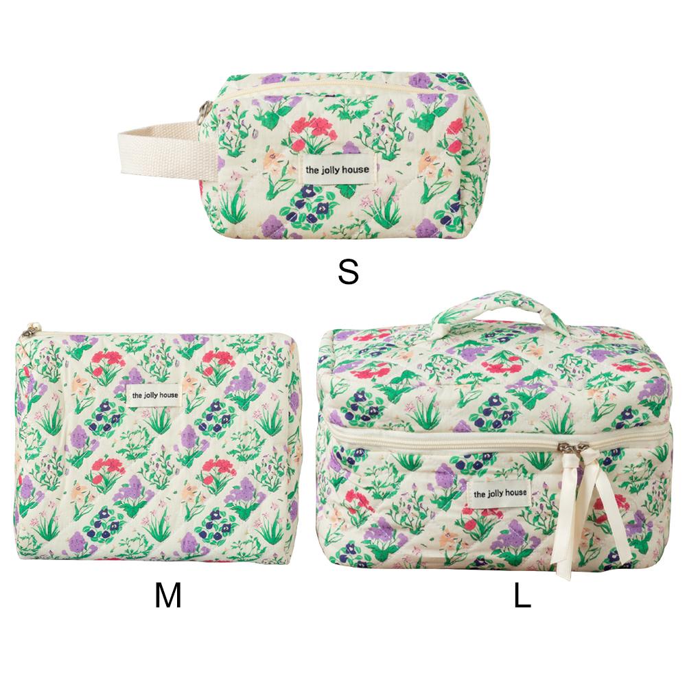 

Quilted Makeup Bag Simple Skincare Bag Soft Makeup Clutch Purse for Women Girls S