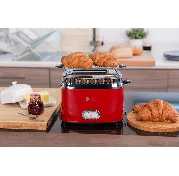 Toaster Russell Hobbs Retro Ribbon Red (21680-56)
