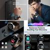 New Smart Watch Headset Two In One Wireless Bluetooth Dual Earbuds Call Health Monitor Sport Tracker Smartwatch For Men IOS