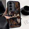 Handyhülle für Samsung Galaxy A17 A16 A15 A14 A13 Schwarz Kaffee Mode Stil A56 A36 A26 A55 A35 A25 A54 A34 A24 A53 A33 A23 A07