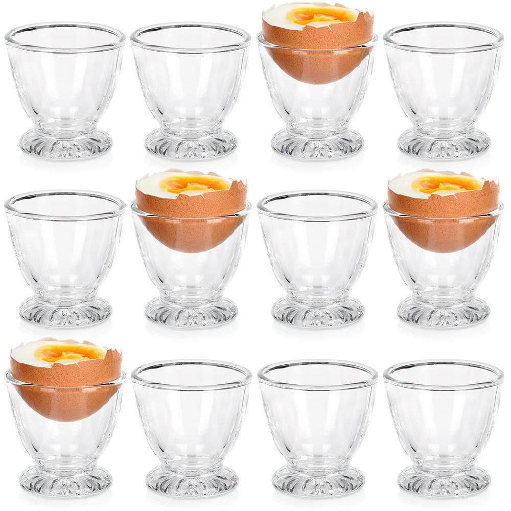 Glass Egg Holder 12 Pcs.