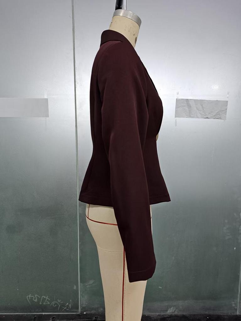 European & American Slim-fit Women's Fashion Suit Jacket