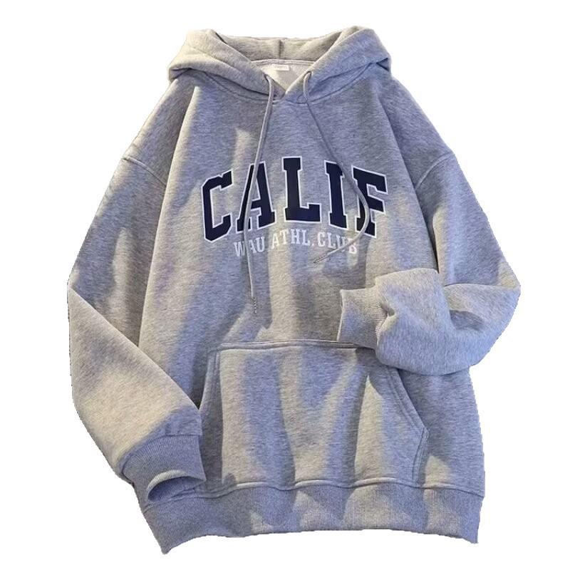 Sudadera con capucha para niño forrada de terciopelo: Acogedor, Moderno y de Corte Holgado para Otoño e Invierno